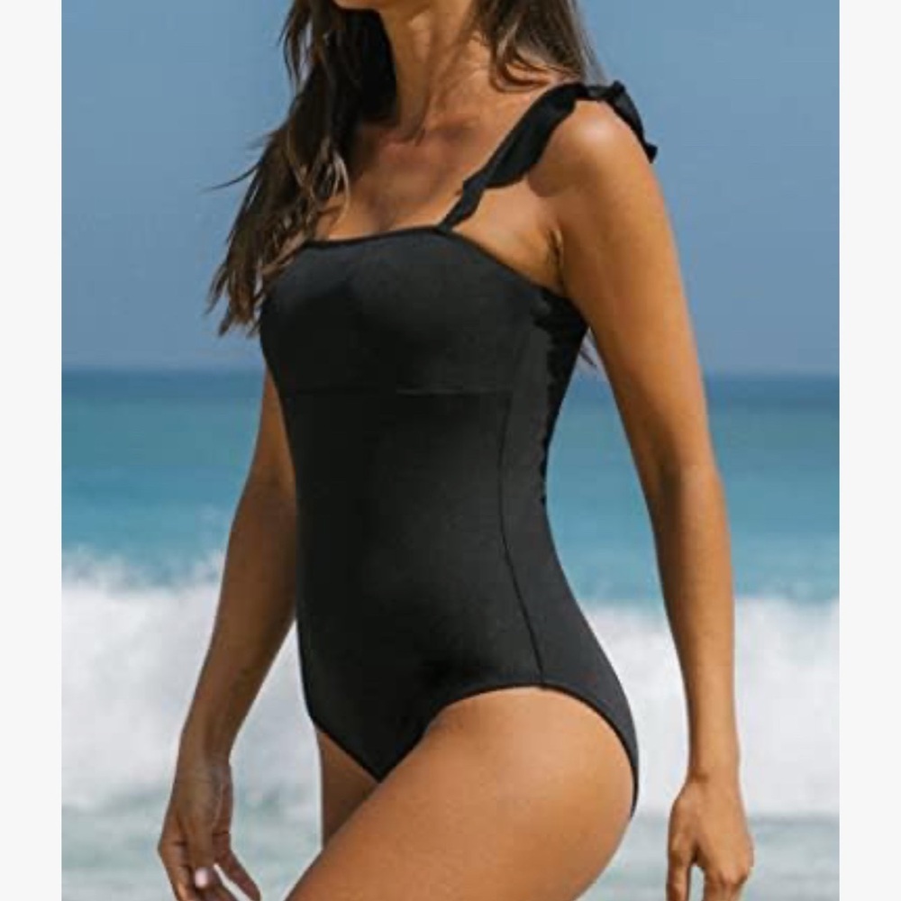 Hilinkner Black One-Piece Swimsuit - Picture 2 of 9